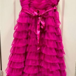 Girls Ruffled Layered Dress